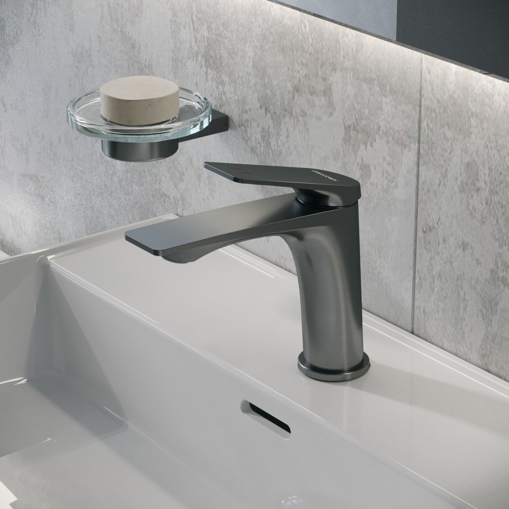 Смеситель для раковины Grossman Galaxy Графит матовый 510.K35.01.420 Смеситель для раковины Grossman Galaxy Графит матовый 510.K35.01.420 — изображение 4