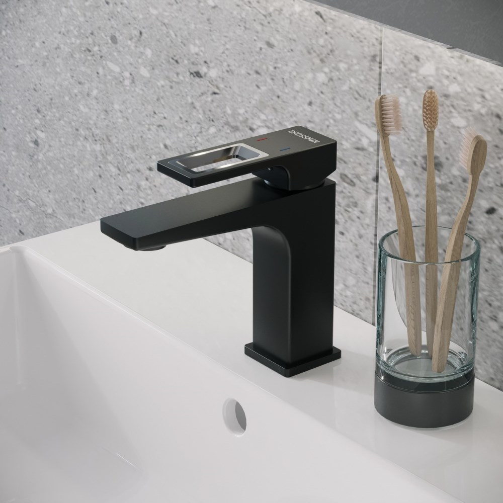 Смеситель для раковины Grossman Pragma Черный матовый 510.K35.03.210 Смеситель для раковины Grossman Pragma Черный матовый 510.K35.03.210 — изображение 4