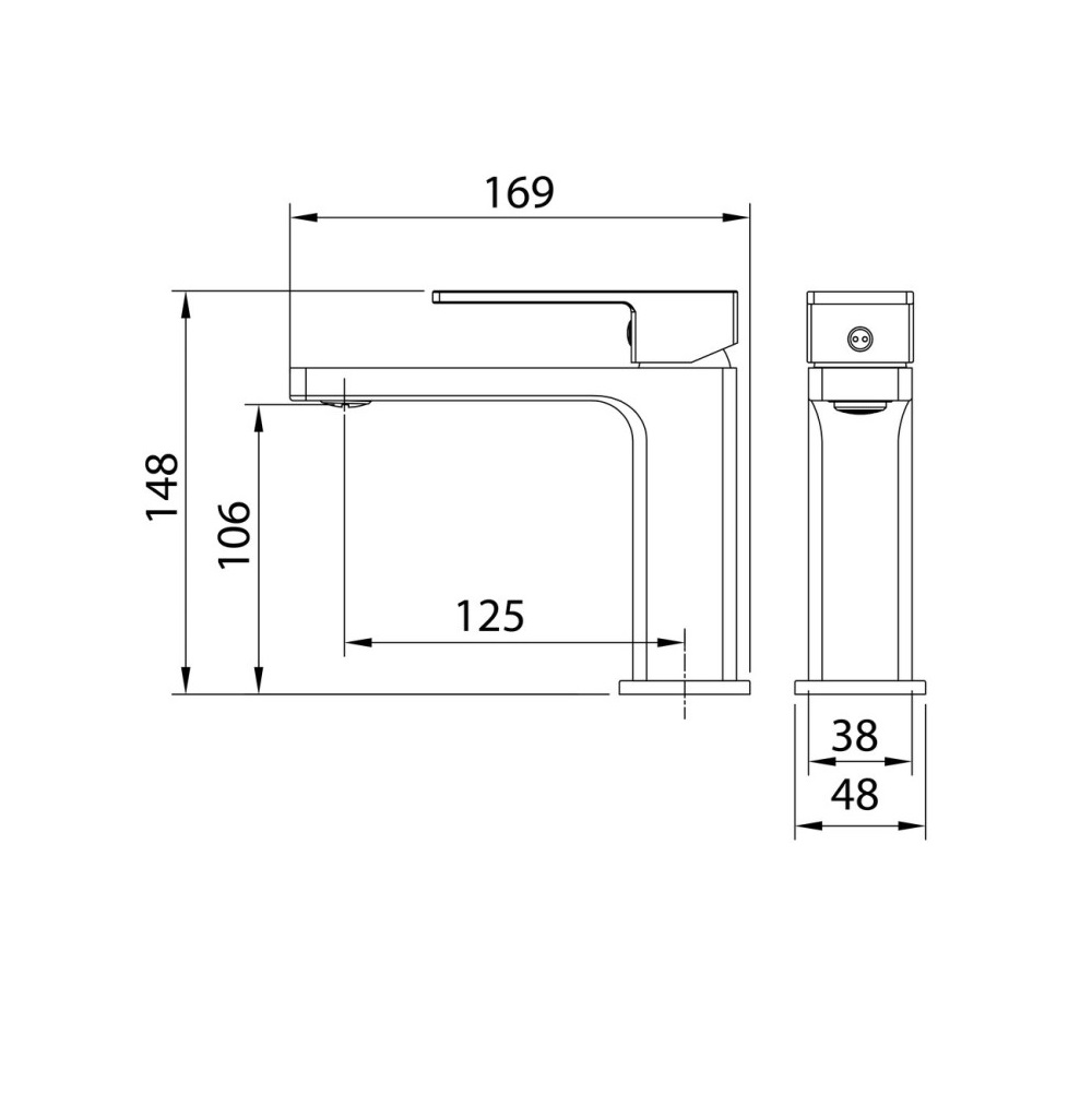 Смеситель для раковины Grossman Style Золото матовое 510.K35.05.320 Смеситель для раковины Grossman Style Золото матовое 510.K35.05.320 — изображение 5