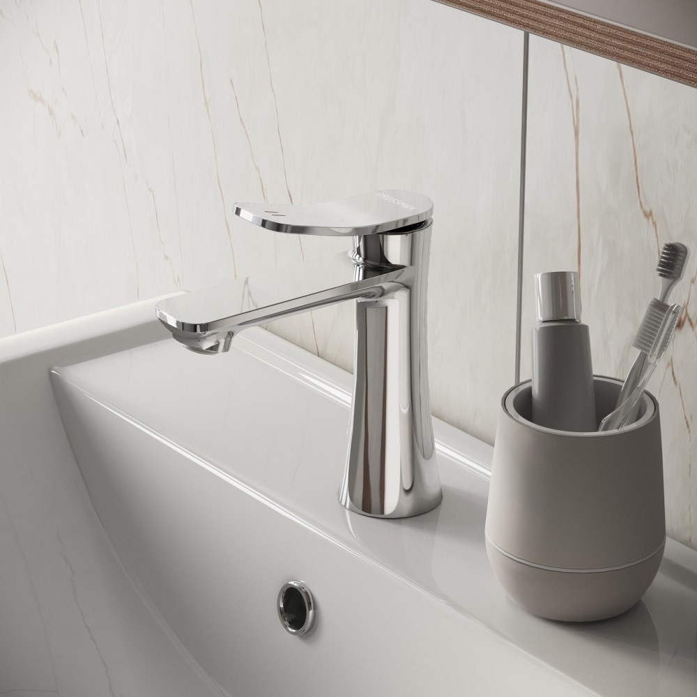 Смеситель для раковины Grossman Advans Хром глянцевый 510.K35.09.100 Смеситель для раковины Grossman Advans Хром глянцевый 510.K35.09.100 — изображение 4