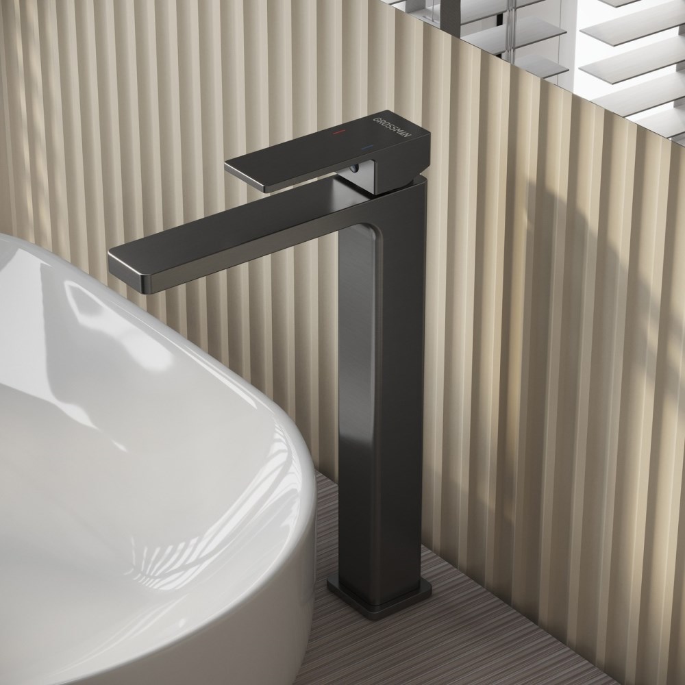 Смеситель для раковины Grossman Style Графит матовый 520.K35.05.420 Смеситель для раковины Grossman Style Графит матовый 520.K35.05.420 — изображение 4