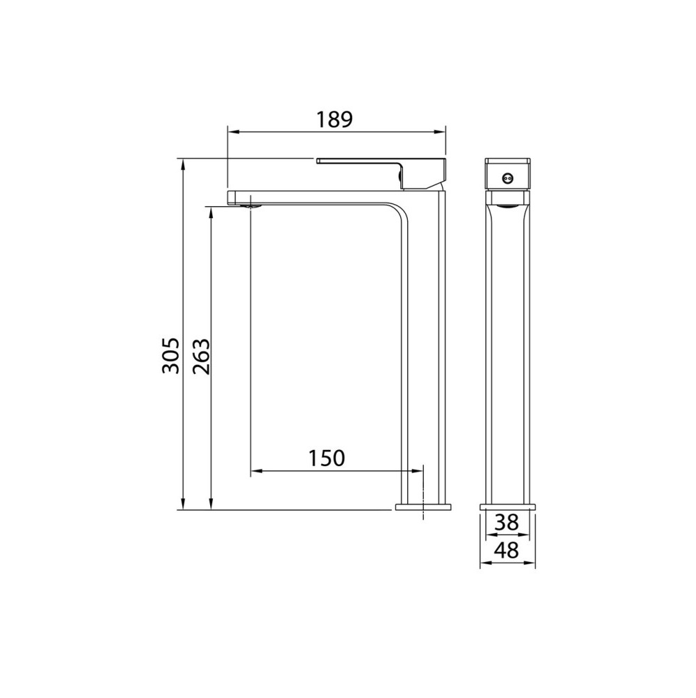 Смеситель для раковины Grossman Style Графит матовый 520.K35.05.420 Смеситель для раковины Grossman Style Графит матовый 520.K35.05.420 — изображение 5