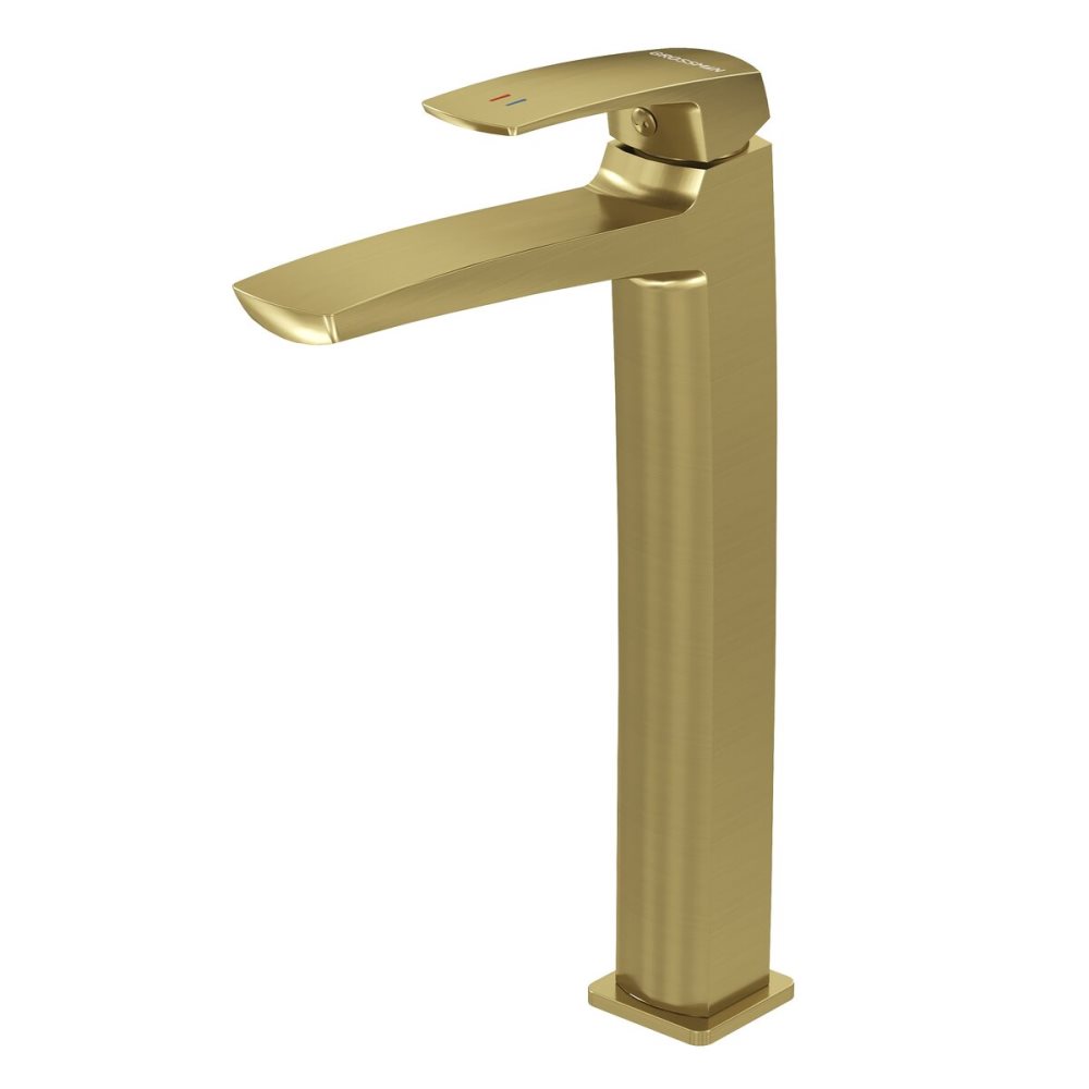 Смеситель для раковины Grossman Mercury Золото матовое 520.K35.10.320