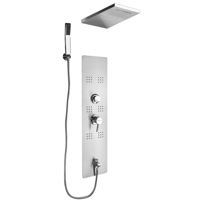 Душевая панель GFmark 55 Хром матовый 5517 Душевая панель GFmark 55 Хром матовый 5517