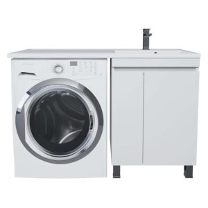 Тумба напольная Uperwood Magenta 45 под стиральную машину Белый матовый 5930205165