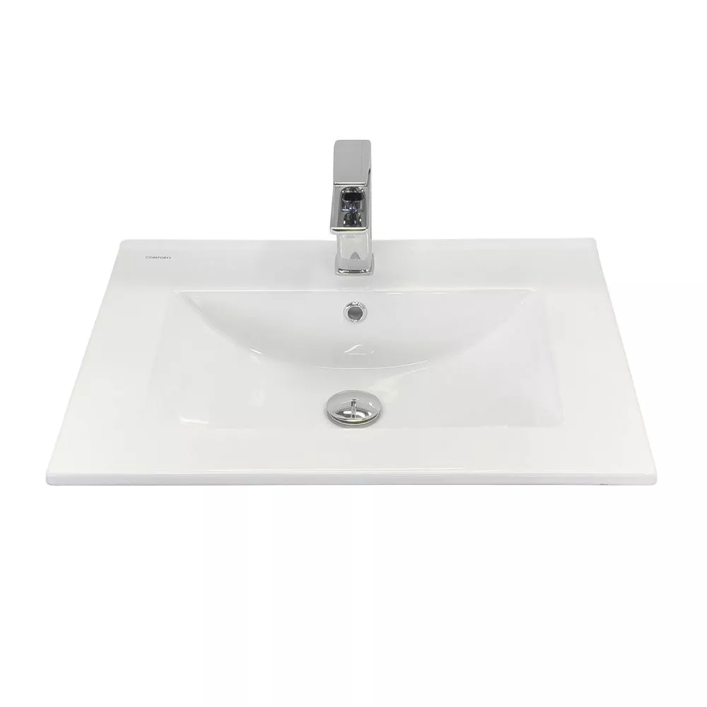 Раковина на мебель Comforty 61 Белый глянцевый 60E Раковина на мебель Comforty 61 Белый глянцевый 60E — изображение 2