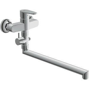 Смеситель для ванны Cersanit Cari Хром глянцевый 63028 Смеситель для ванны Cersanit Cari Хром глянцевый 63028