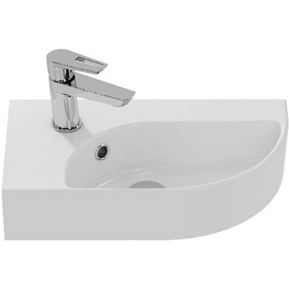 Раковина подвесная Cersanit Cameo 50 левая Белый глянцевый 63405 Раковина подвесная Cersanit Cameo 50 левая Белый глянцевый 63405 — изображение 2