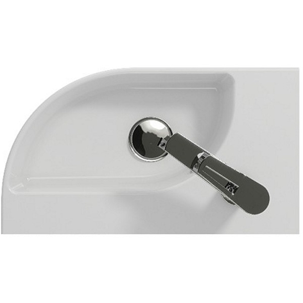 Раковина подвесная Cersanit Cameo 50 левая Белый глянцевый 63405 Раковина подвесная Cersanit Cameo 50 левая Белый глянцевый 63405 — изображение 3