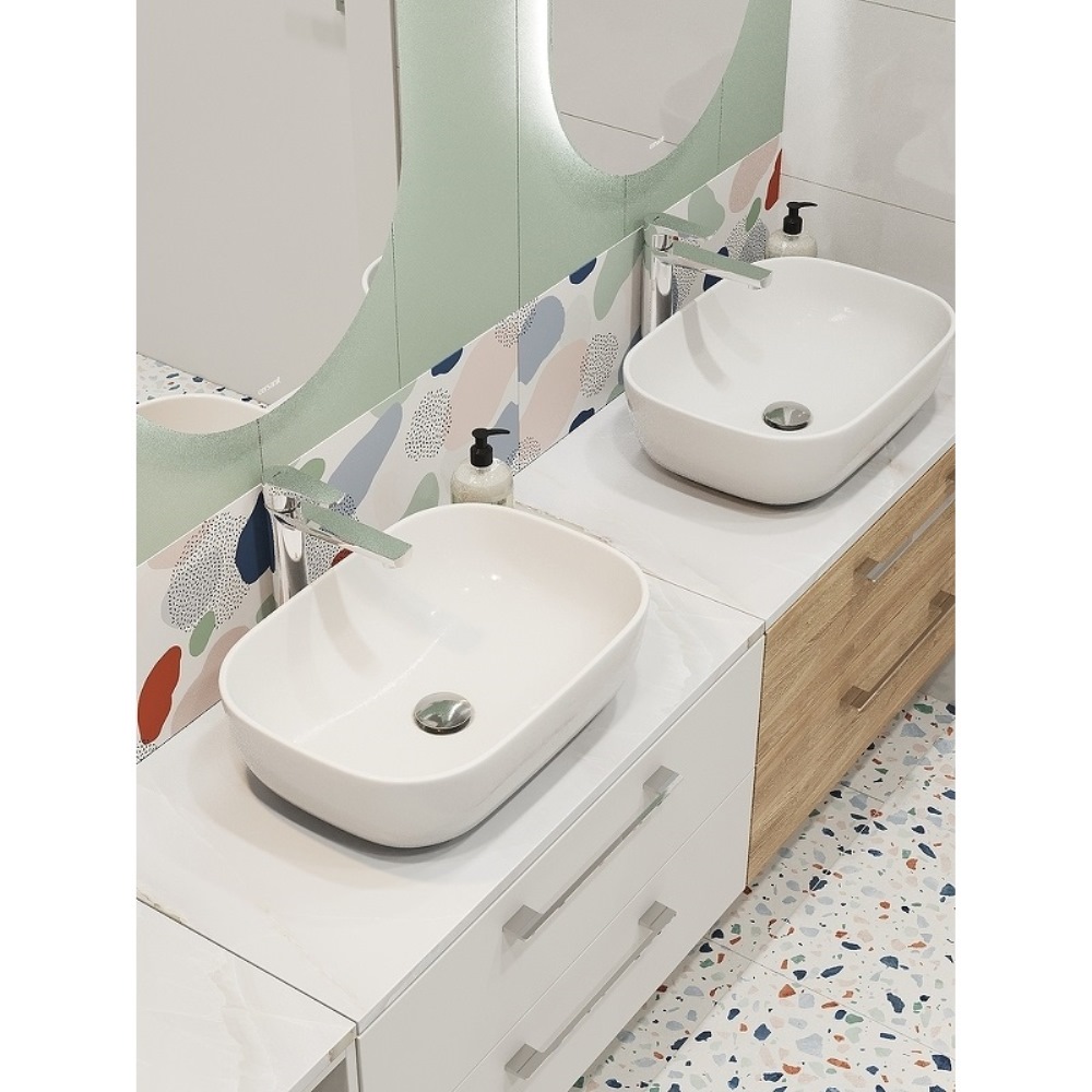 Столешница Cersanit Stone 80 Серый 63854 Столешница Cersanit Stone 80 Серый 63854 — изображение 3