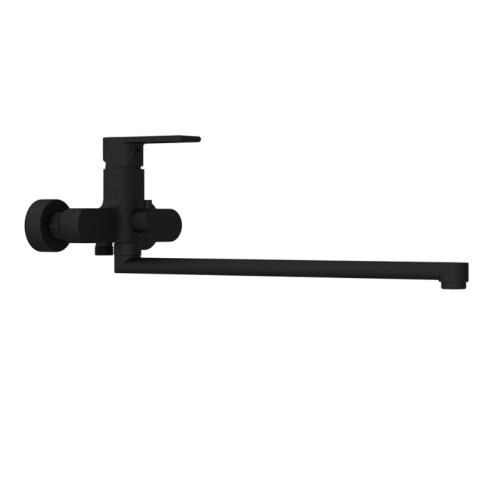 Смеситель для ванны Cersanit Brasko Черный матовый 64092 Смеситель для ванны Cersanit Brasko Черный матовый 64092 — изображение 3