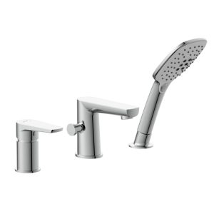 Смеситель на борт ванны Cersanit Moduo Хром глянцевый 64100 Смеситель на борт ванны Cersanit Moduo Хром глянцевый 64100