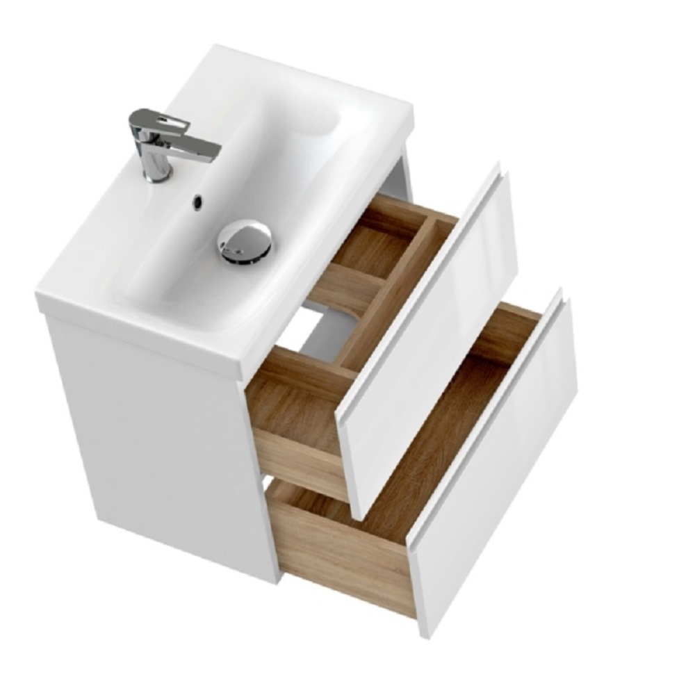 Тумба подвесная Cersanit Moduo 60 Белый глянцевый 64125 Тумба подвесная Cersanit Moduo 60 Белый глянцевый 64125 — изображение 2