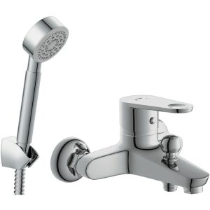 Смеситель для ванны Cersanit Cari Хром глянцевый 64512 Смеситель для ванны Cersanit Cari Хром глянцевый 64512