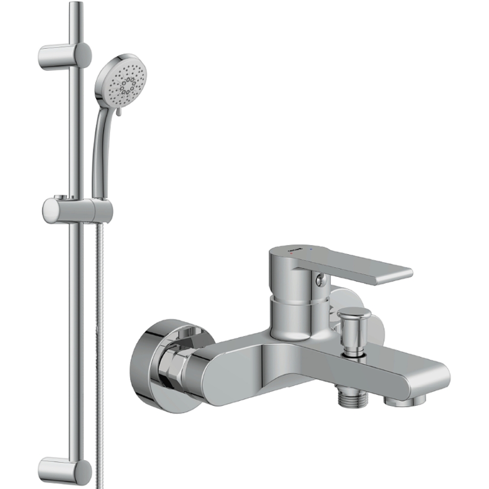 Смеситель для ванны Cersanit Brasko Хром глянцевый 64513 Смеситель для ванны Cersanit Brasko Хром глянцевый 64513