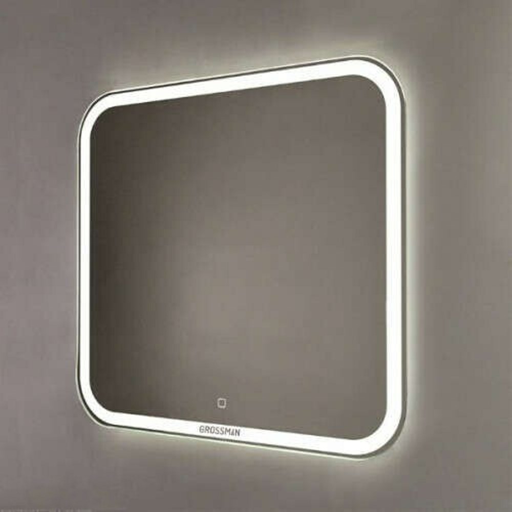 Зеркало Grossman Comfort 80 LED с сенсорным выключателем 680680 Зеркало Grossman Comfort 80 LED с сенсорным выключателем 680680 — изображение 2