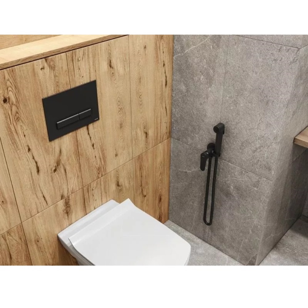 Душ гигиенический Cersanit Lara Черный матовый 68160 Душ гигиенический Cersanit Lara Черный матовый 68160 — изображение 3