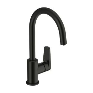 Смеситель для кухни Cersanit Moduo с подключением фильтра Черный матовый 68221