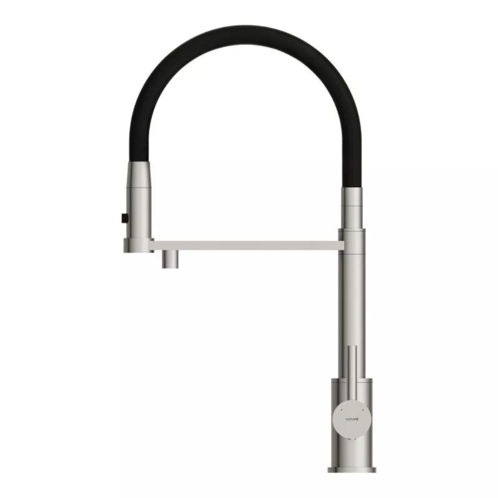 Смеситель для кухни Cersanit Zen с подключением фильтра с гибким изливом Сатин 68259 Смеситель для кухни Cersanit Zen с подключением фильтра с гибким изливом Сатин 68259 — изображение 3