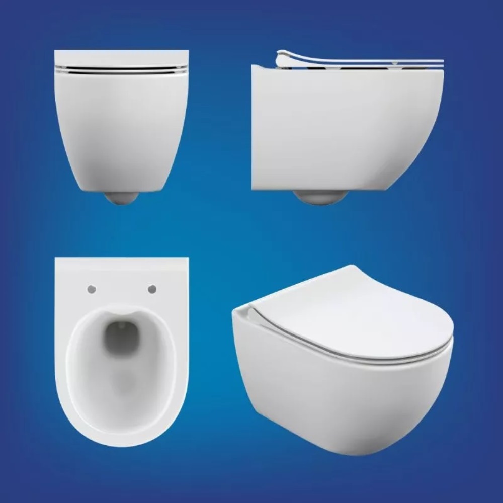 Инсталляция Cersanit Vector + унитаз Brasko Smart с кнопкой смыва Estetica Белый 68304 Инсталляция Cersanit Vector + унитаз Brasko Smart с кнопкой смыва Estetica Белый 68304 — изображение 5