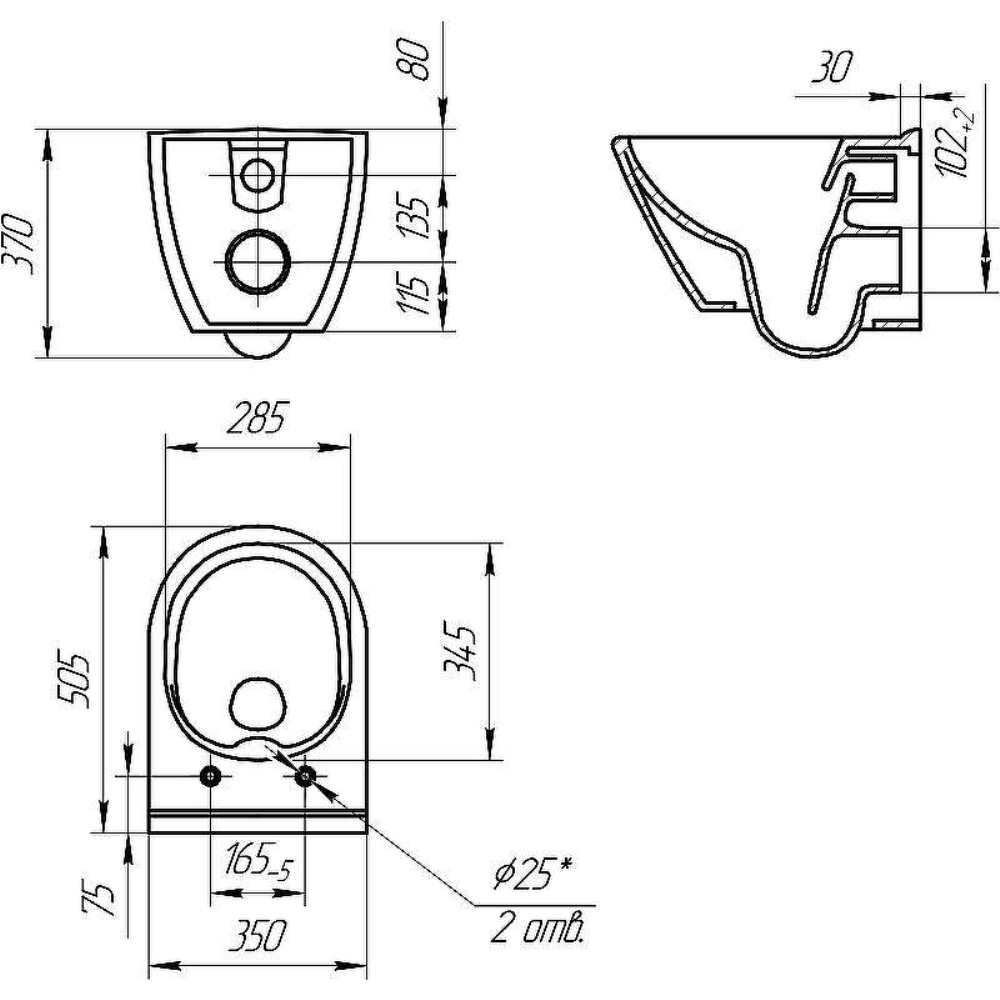 Инсталляция Cersanit Vector + унитаз City Smart с кнопкой смыва Twins Хром глянцевый 68306 Инсталляция Cersanit Vector + унитаз City Smart с кнопкой смыва Twins Хром глянцевый 68306 — изображение 4