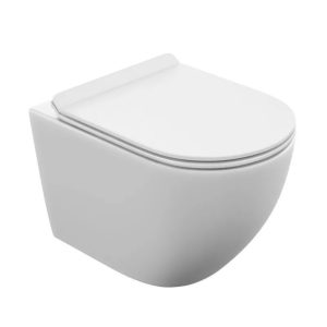 Унитаз подвесной Cersanit Brasko Vortex с сиденьем дюропласт микролифт Белый глянцевый 68915 Унитаз подвесной Cersanit Brasko Vortex с сиденьем дюропласт микролифт Белый глянцевый 68915