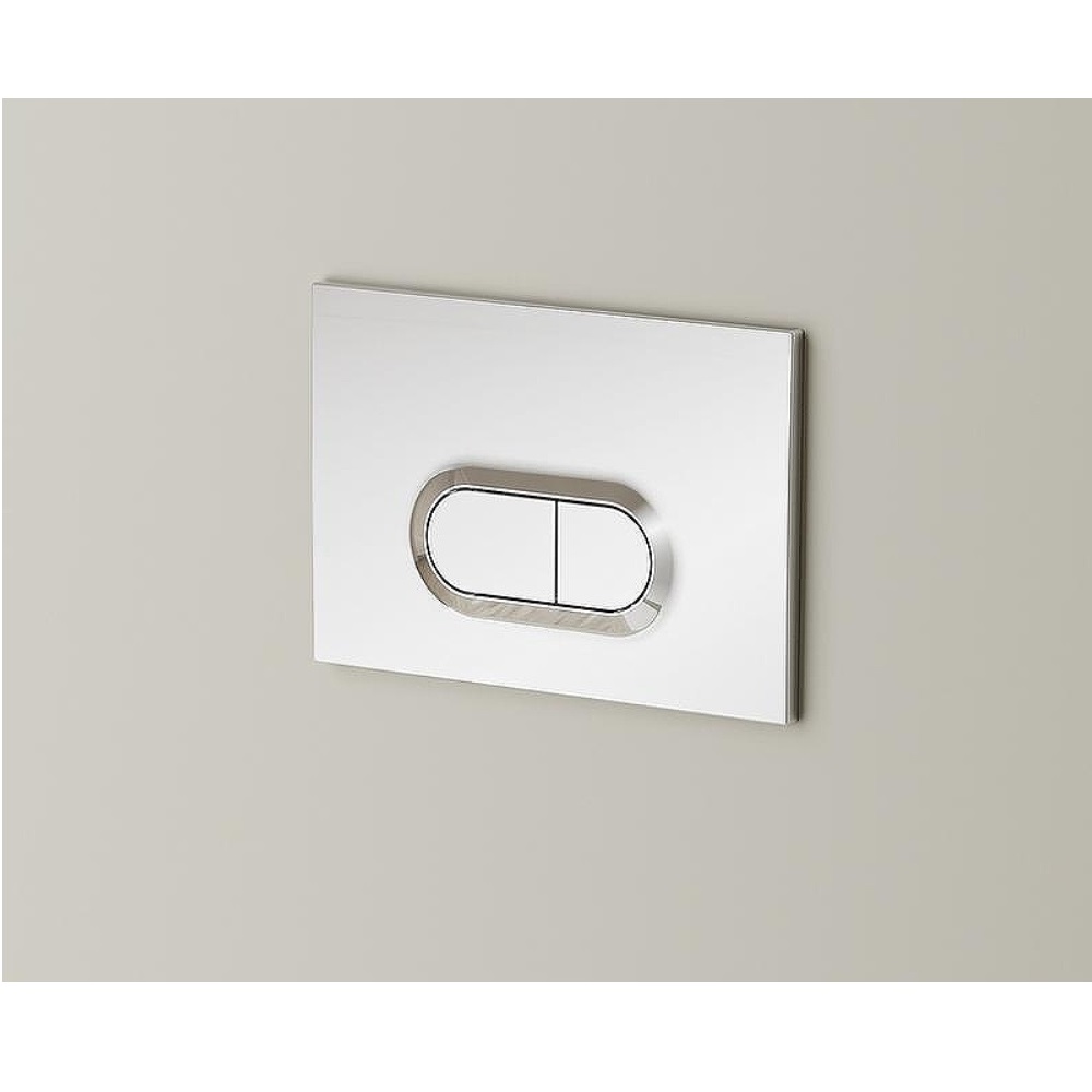 Инсталляция Vitra V12 для скрытого монтажа унитаза с клавишей смыва Loop O Хром глянцевый 700-1873 Инсталляция Vitra V12 для скрытого монтажа унитаза с клавишей смыва Loop O Хром глянцевый 700-1873 — изображение 2