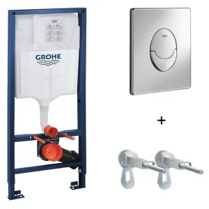 Инсталляция Grohe Rapid SL 3 в 1 для подвесного унитаза с клавишей Skate Air