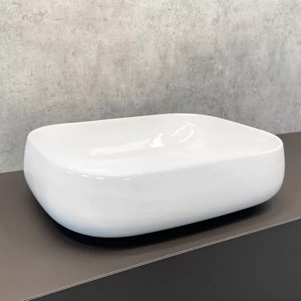 Раковина накладная Comforty 54 Белый глянцевый 78102 Раковина накладная Comforty 54 Белый глянцевый 78102 — изображение 3