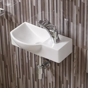 Раковина подвесная Comforty 40 Белый глянцевый 7947AL Раковина подвесная Comforty 40 Белый глянцевый 7947AL