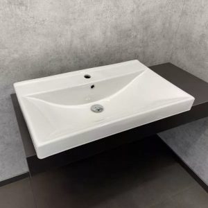 Раковина на мебель Comforty 75 Белый глянцевый 8057