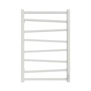 Полотенцесушитель электрический Grois ZigZag правый 50х80 Белый матовый GR103 50х80 П8 9016 R