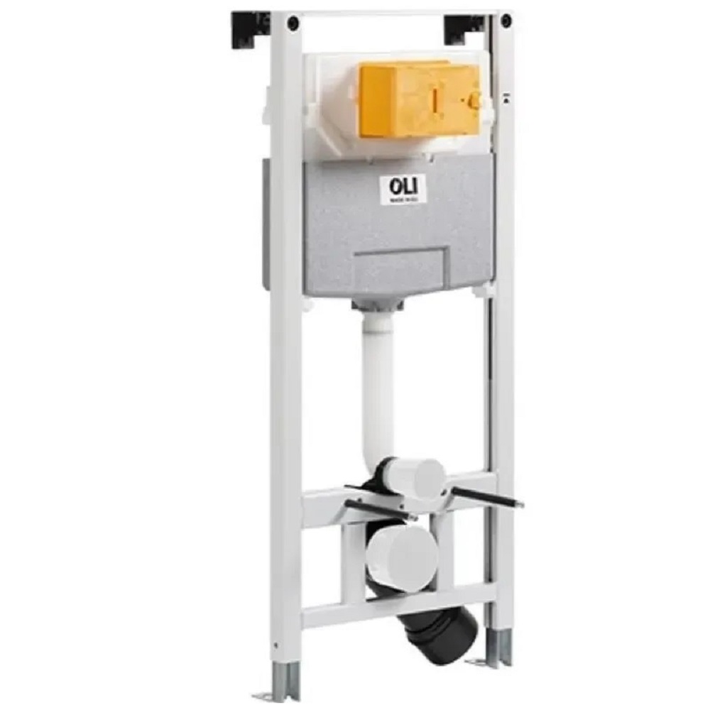 Инсталляция Oli Eco mechanic для скрытого монтажа унитаза с кнопкой Slim Хром глянцевый 879236mSL00 Инсталляция Oli Eco mechanic для скрытого монтажа унитаза с кнопкой Slim Хром глянцевый 879236mSL00 — изображение 2