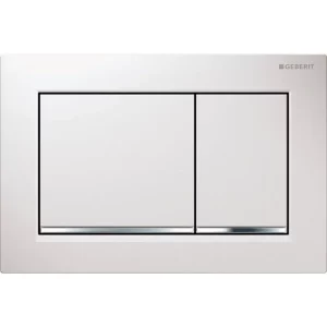 Смывная клавиша GEBERIT Omega 30, Белый / Хром 115.080.KJ.1