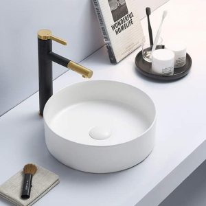 Раковина накладная Comforty 35,2 Белый матовый 9111MW