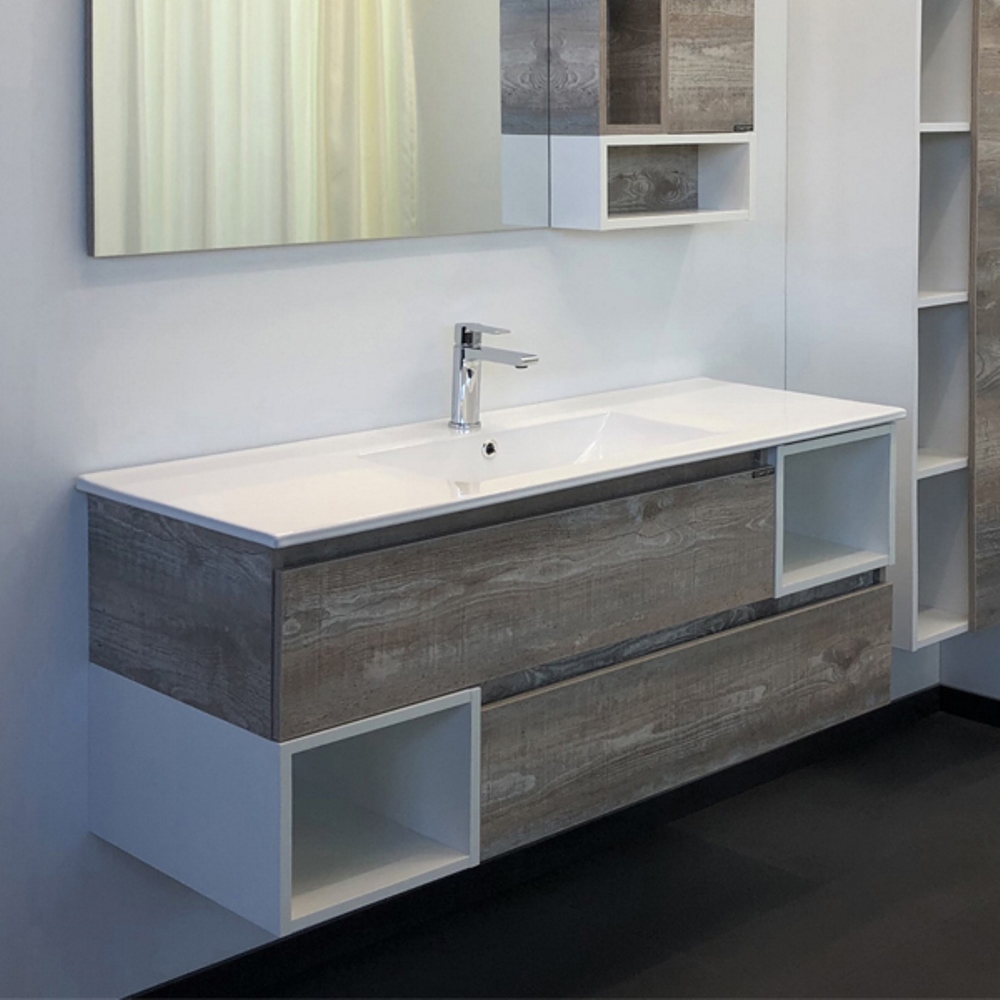 Раковина на мебель Comforty 121 со столешницей Белый глянцевый 9120E Раковина на мебель Comforty 121 со столешницей Белый глянцевый 9120E — изображение 2