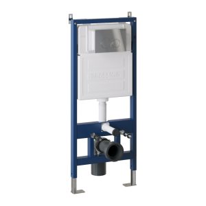 Инсталляция Grossman для скрытого монтажа унитаза + клавиша смыва Galaxy Хром глянцевый 97.01.100 Инсталляция Grossman для скрытого монтажа унитаза + клавиша смыва Galaxy Хром глянцевый 97.01.100