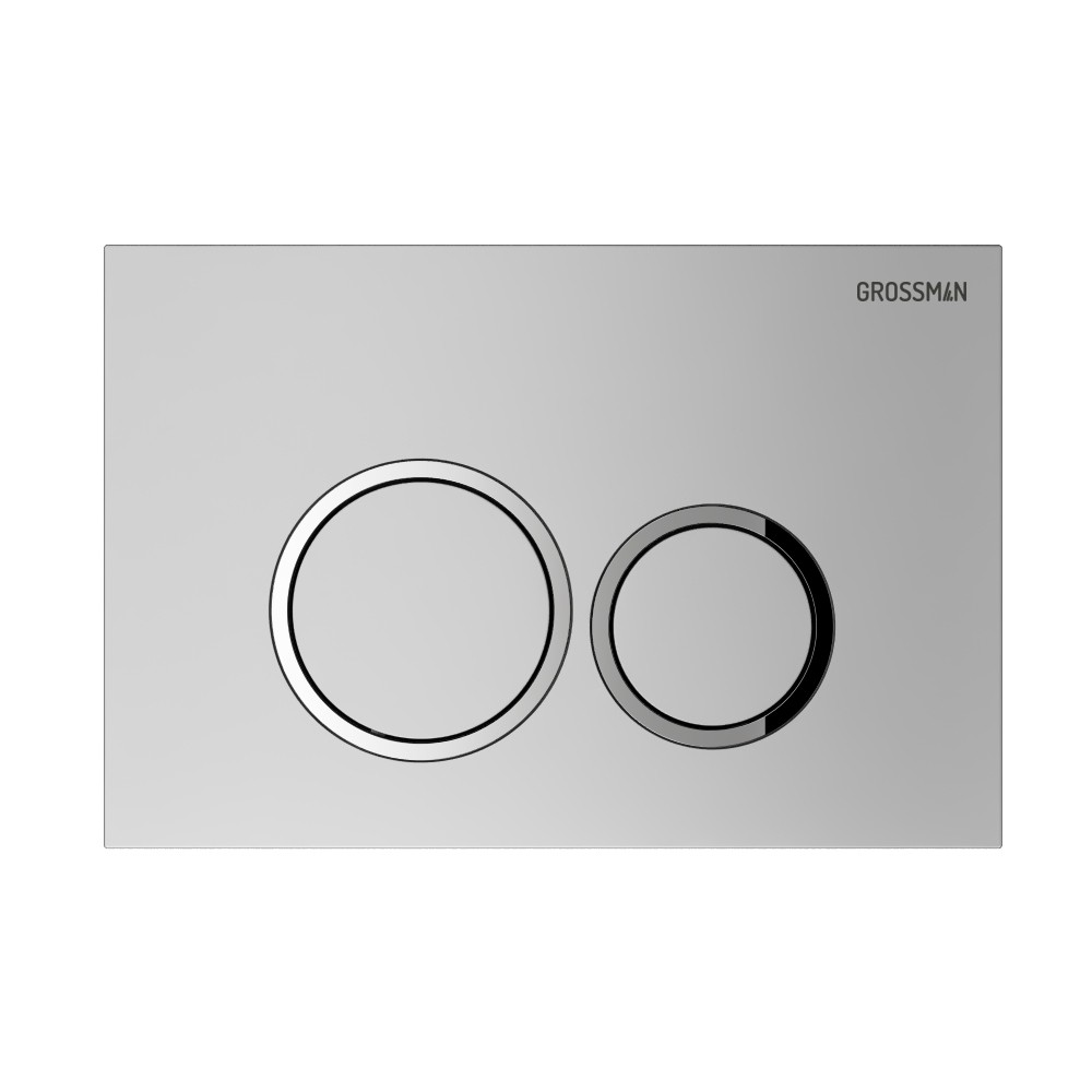 Инсталляция Grossman для скрытого монтажа унитаза + клавиша смыва Galaxy Хром матовый 97.01.110 Инсталляция Grossman для скрытого монтажа унитаза + клавиша смыва Galaxy Хром матовый 97.01.110 — изображение 2