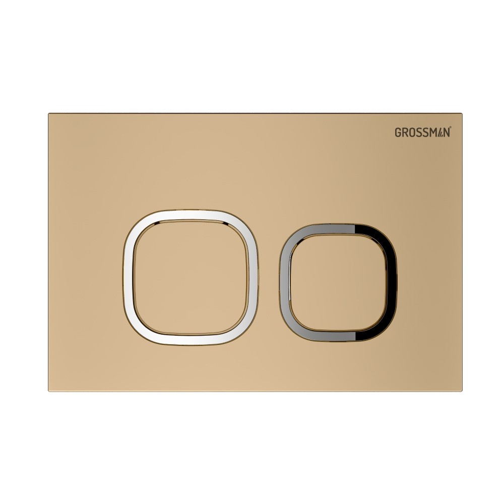 Инсталляция Grossman для скрытого монтажа унитаза + клавиша смыва Cosmo Золото матовый 97.02.310 Инсталляция Grossman для скрытого монтажа унитаза + клавиша смыва Cosmo Золото матовый 97.02.310 — изображение 2