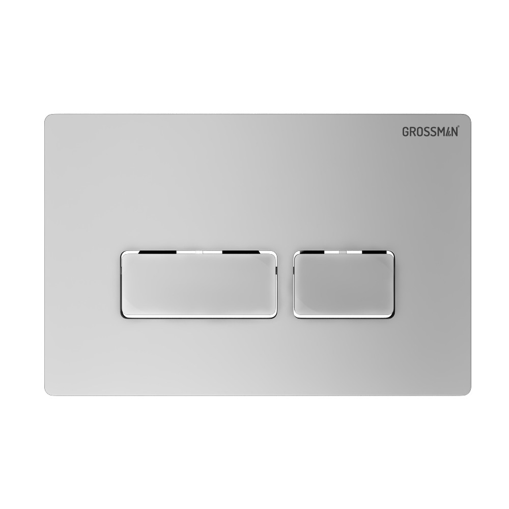 Инсталляция Grossman для скрытого монтажа унитаза + клавиша смыва Pragma Хром матовый 97.03.110 Инсталляция Grossman для скрытого монтажа унитаза + клавиша смыва Pragma Хром матовый 97.03.110 — изображение 2