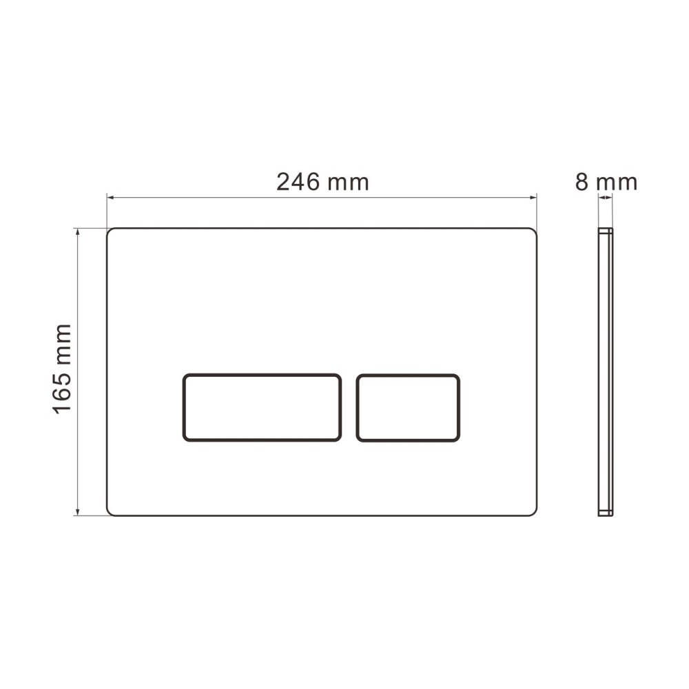 Инсталляция Grossman для скрытого монтажа унитаза + клавиша смыва Pragma Хром матовый 97.03.110 Инсталляция Grossman для скрытого монтажа унитаза + клавиша смыва Pragma Хром матовый 97.03.110 — изображение 4