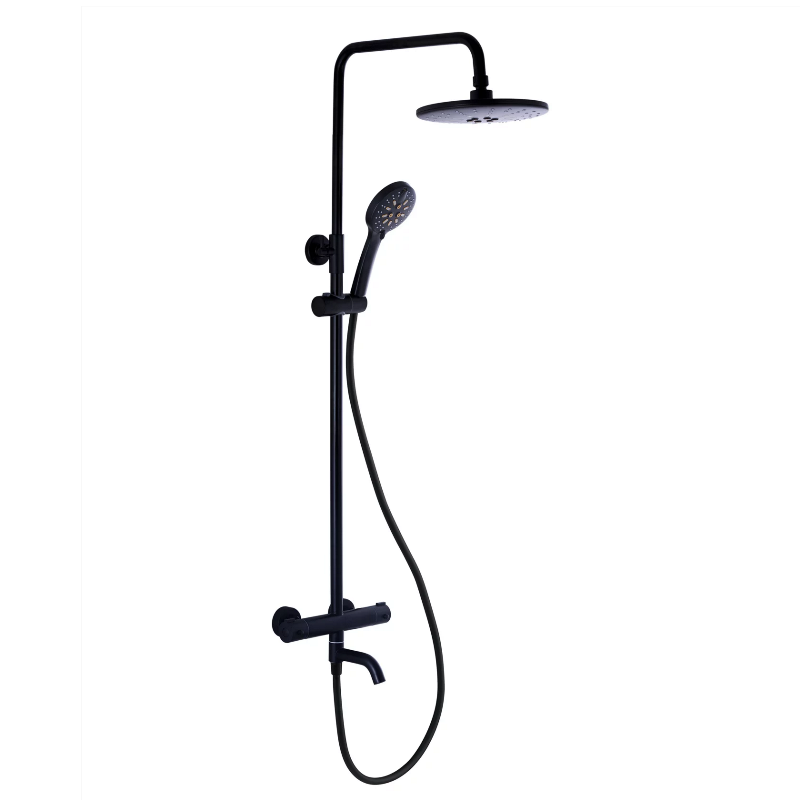 Душевая система Fashun A52 Черный матовый A52426-7 Душевая система Fashun A52 Черный матовый A52426-7