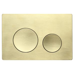 Клавиша смыва Azario New  Золото матовое AZ-003.05