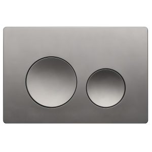 Клавиша смыва Azario New  Оружейная сталь AZ-003.08