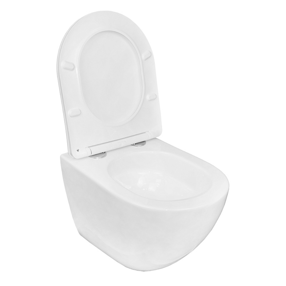 Унитаз подвесной Azario Trevi Белый AZ-0093UQ3 Унитаз подвесной Azario Trevi Белый AZ-0093UQ3 — изображение 2