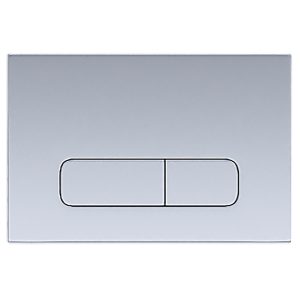 Клавиша смыва Azario Forte  Хром матовый AZ-100-003F