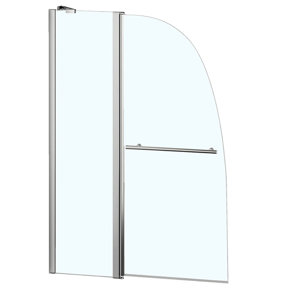 Шторка для ванны Azario Boston 100 Хром / Прозрачное AZ-142TB Шторка для ванны Azario Boston 100 Хром / Прозрачное AZ-142TB