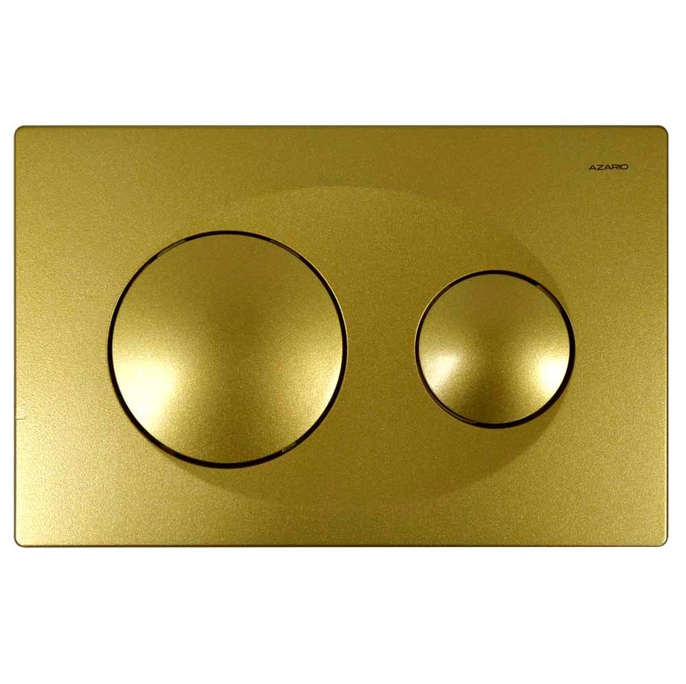 Клавиша смыва Azario AZ-8200 Золото матовое AZ-8200-0014 Клавиша смыва Azario AZ-8200 Золото матовое AZ-8200-0014