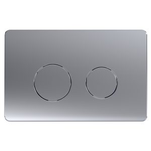 Клавиша смыва Azario AZ-8200  Хром матовый AZ-8200-0083/AZ-P57-0110