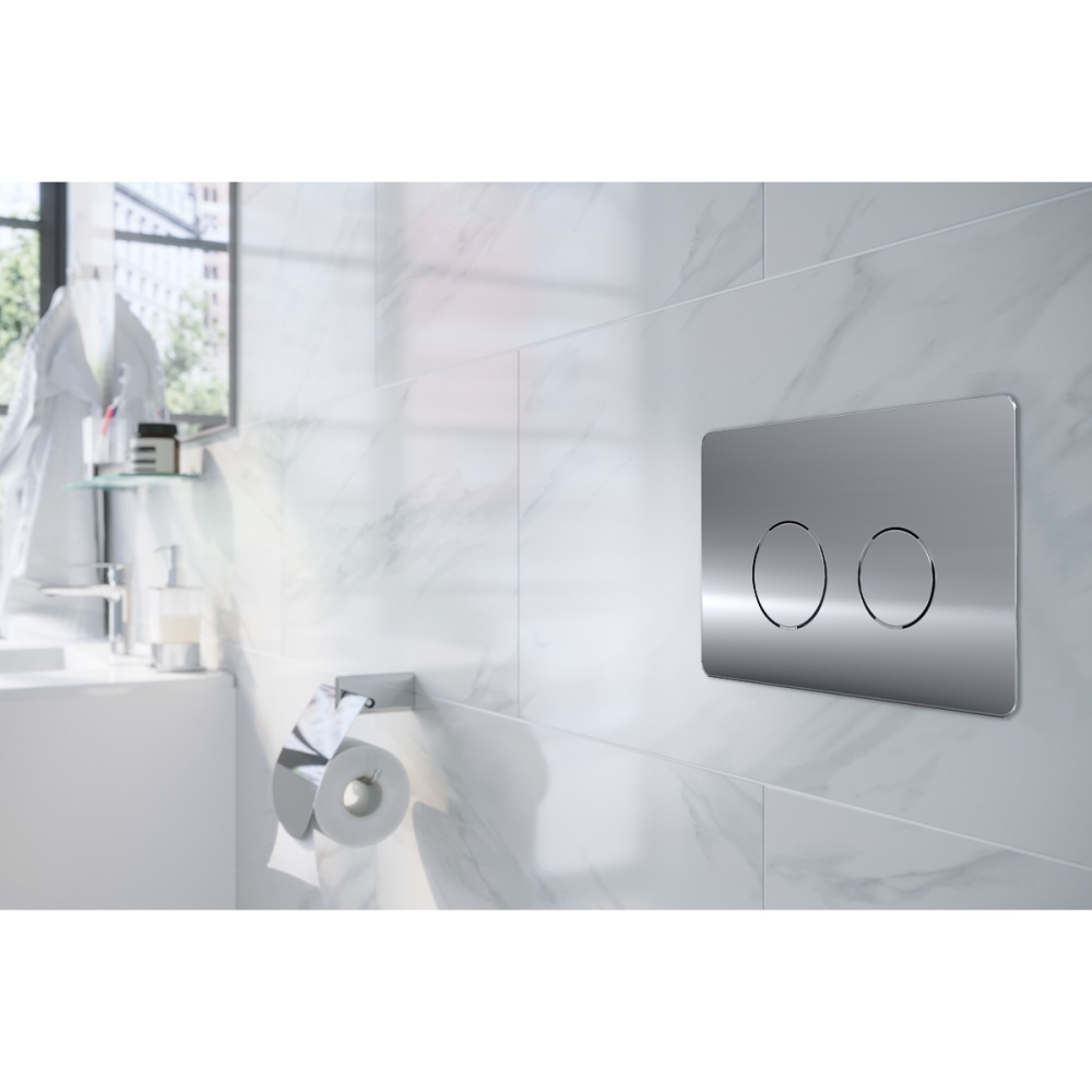 Клавиша смыва Azario AZ-8200 Хром глянцевый AZ-8200-0084/AZ-P57-0120 Клавиша смыва Azario AZ-8200 Хром глянцевый AZ-8200-0084/AZ-P57-0120 — изображение 2